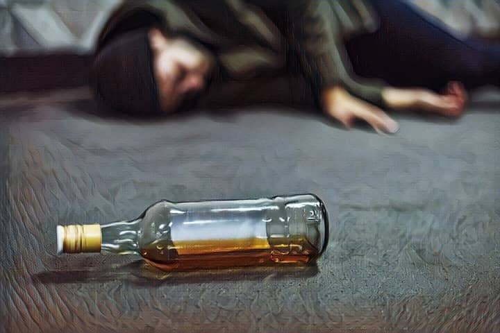 Смерть от алкоголя